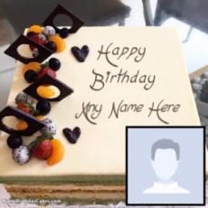 Top Birthday Cake For Boys With Name And Photo