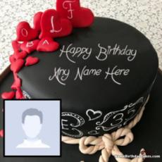 Get Birthday Cake With Name And Photo Editor Online Free