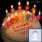 Write Name On Birthday Cake With Candles And Photo Of Girlfriend