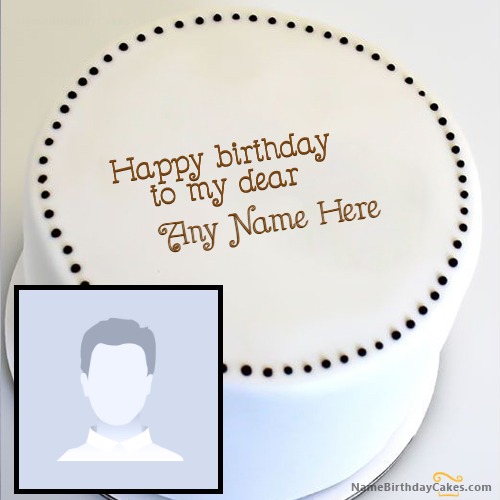 Write Name On Dear Birthday Wishes Cake Pictures  Birthday wishes cake Happy  birthday cake images Cake